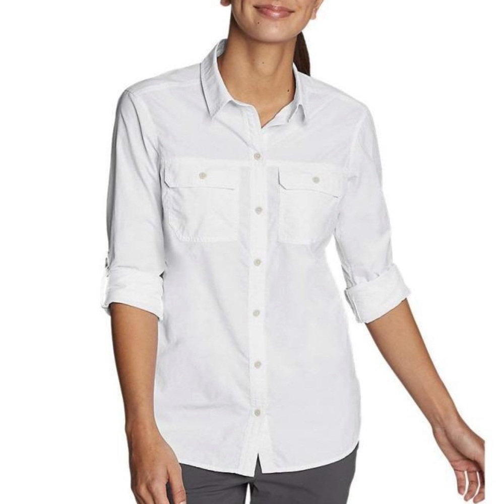 Eddie Bauer Classic White Shirt